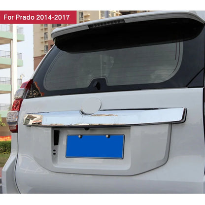 OUY For Toyota Land Cruiser Prado 150 Chrome Rear Door Trim Molding Taill Gate Decorative Strip