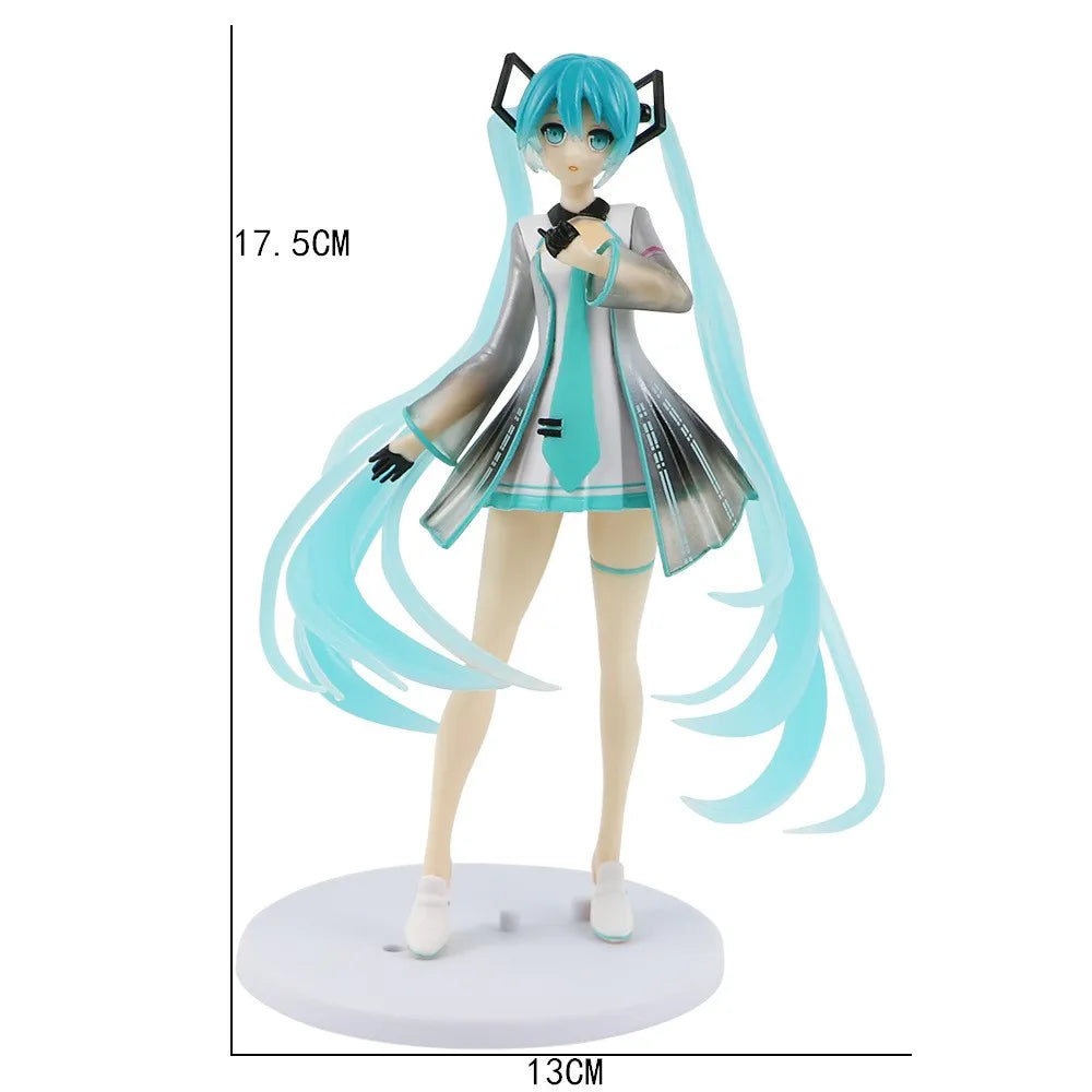 Hot Kawaii Girl Hatsune Miku Anime Figure Fashion Subclture Miku Action Figure Birthday Gift PVC Collection Model Doll Toys