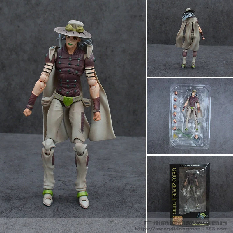 22 TYPES Anime jojo bizarre adventure Kujo Jotaro Dio Brando Diavolo Bruno Bucciarati Leone Abbacchio Jolyne Cujoh Action Figure