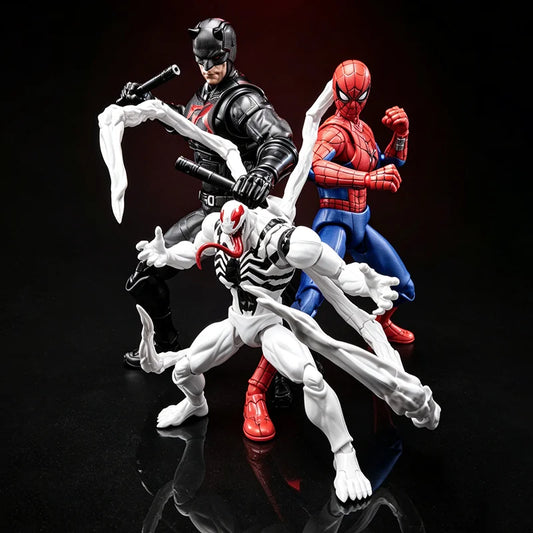 In Stock Blokees Marvel Hero Champion Class Daredevil Anti-Venom Assembly Model Kits Ultron Action Figure Robot Model Toys