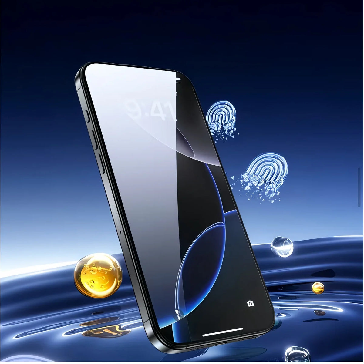 3PCS For iPhone 17/16/15 Pro Gorilla Dust-Free Case Full-Screen Tempered Glass Screen Protector Anti-Shatter & Dust-Pro