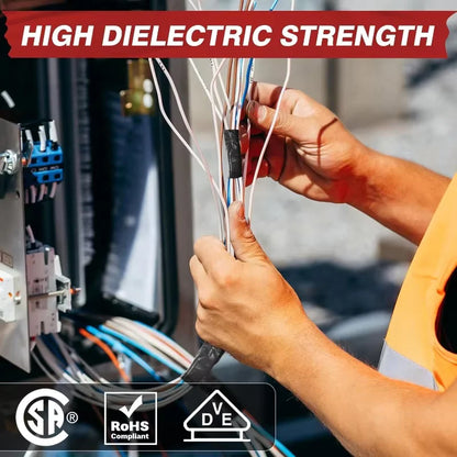 Electrical Insulating PVC Tapes Temperature Resistant Heat Black Insulating Tape Self Adhesive Electric Wire Protection Tapes