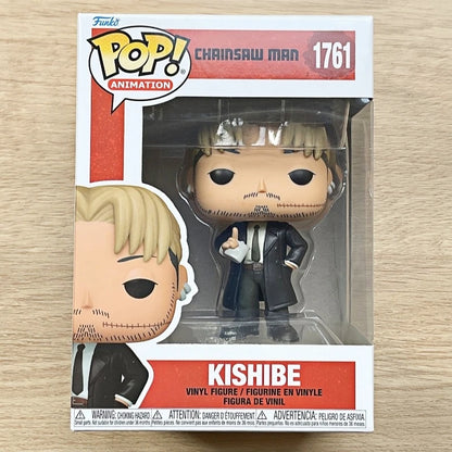 Funko Pop Chainsaw Man Himeno Kishibe Pochita Denji Samurai Sword Vinyl Figure Anime Collectible Model Desktop Ornament Toy Gift