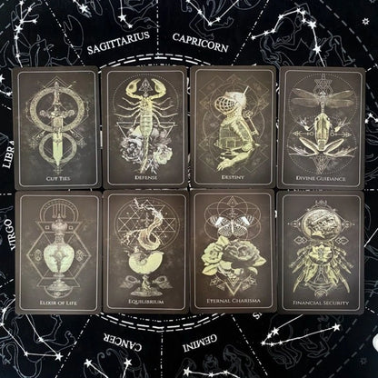 New Hot 44 Cards English Deck Talisman Oracle For Family Friends Fun Divination Entertaunment Party Board Games