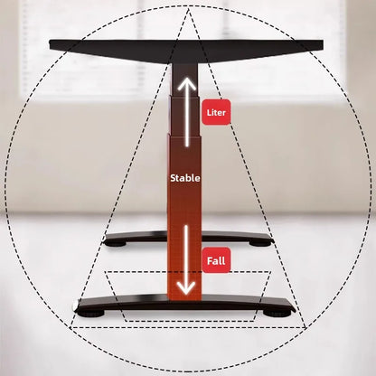 Solid wood electric lifting table with drawers computer table home gaming desk table workbench office desks and workstations
