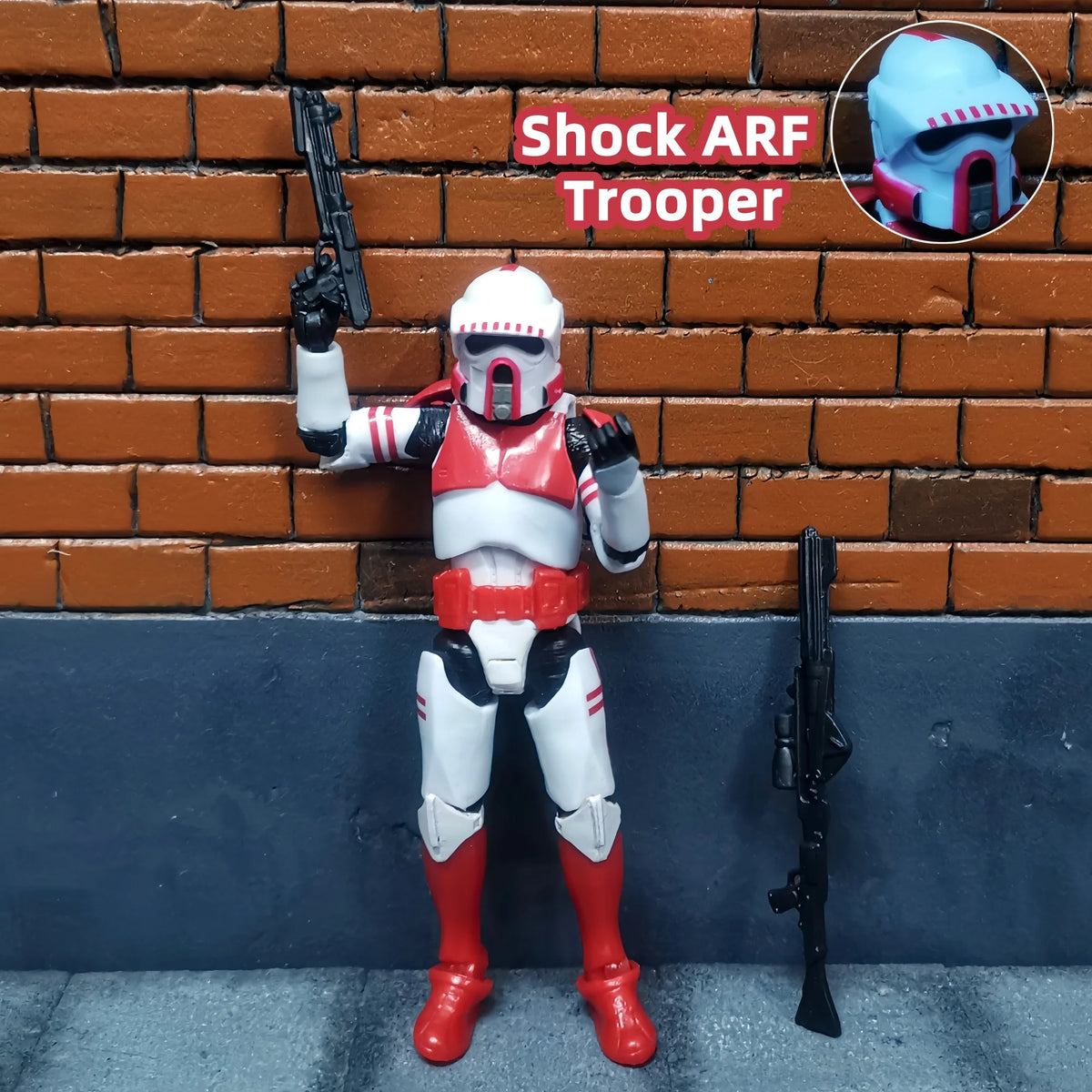 Star Wars 3.75 Inch Trooper 1/18 Shock Coruscant Guard Kamino Clone Sergeant Hound Fox Action Figure Toys Model Loose
