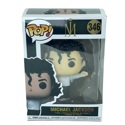 6pc Hot Funko POP! Michael Jackson King of Pop Vinyl Collectible Figure – Iconic Display Model, Great Souvenir Gift for Fans