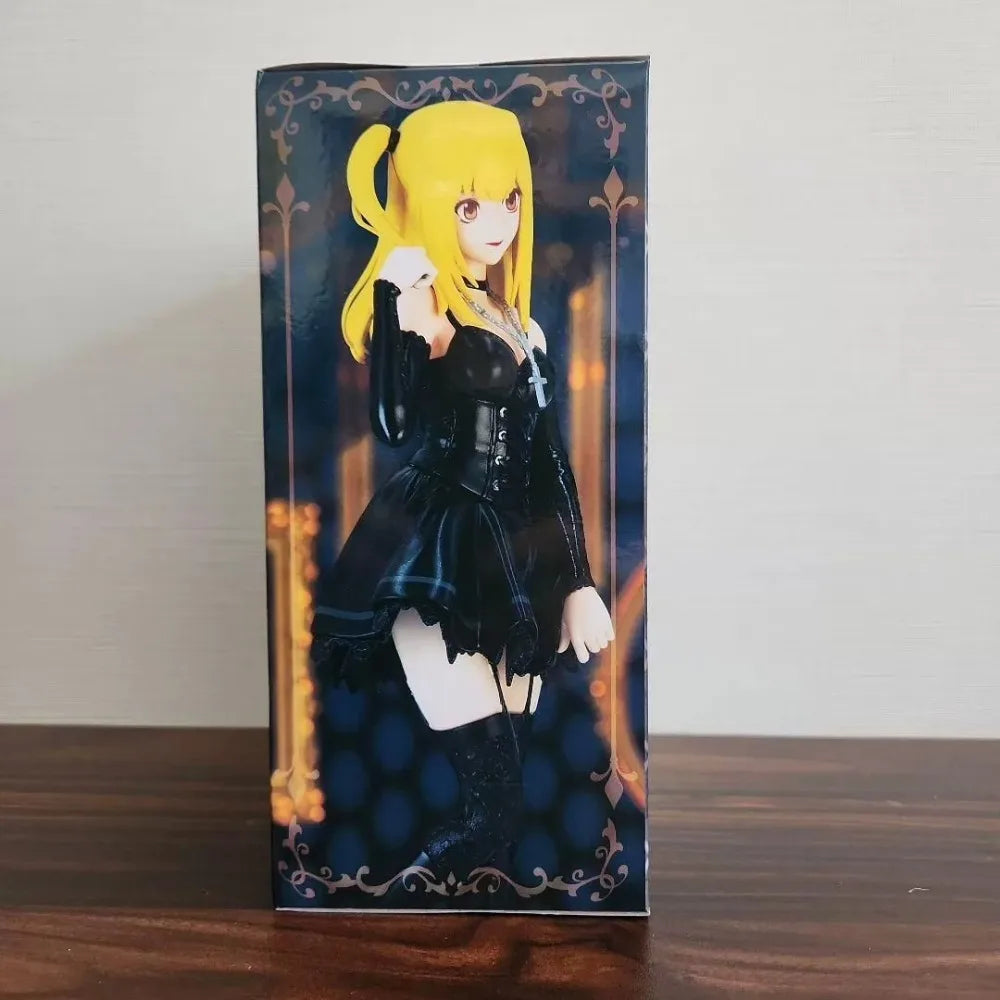 In Stock KONAMI Original Genuine Anime Death Note Misa Amane Konami Prize Collection 20cm Model Toy Figures Gift