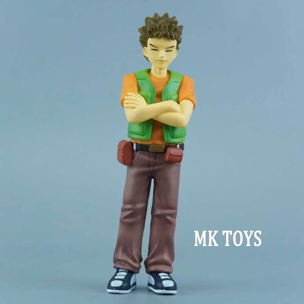 Anime Pokemen Figure Ash Ketchum Misty Brock Action Figures Pvc Statue Desktop Ornamen Collection Model Toys Gifts 13-15cm