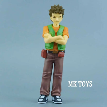 Anime Pokemen Figure Ash Ketchum Misty Brock Action Figures Pvc Statue Desktop Ornamen Collection Model Toys Gifts 13-15cm