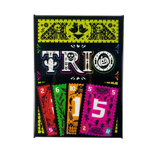 Strategic Card Board Game TRIO Card Fun For Family & Friend Parties 3-6 Players Board Game All Ages Entertainment Toy Card