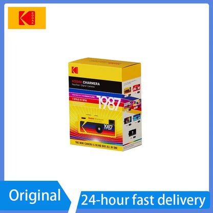 Kodak Charmera Keychain 35MM/F2.4 Digital Camera 1987 with Flash Mini Digital Camera 6 Colors Random Color Camera For Gift ﻿