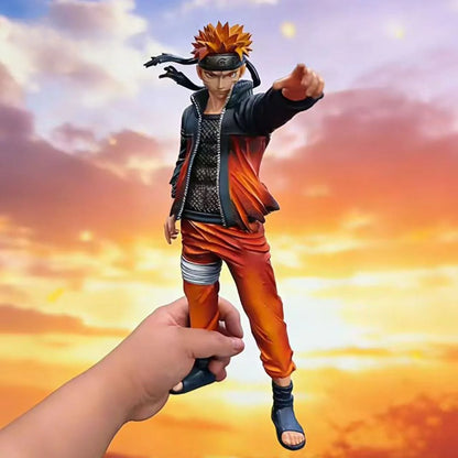 HY Statue Anime Naruto Uzumaki Figure Uzumaki Naruto 30cm/11.81inch Pvc Action Figures Collection Model Toys Gifts