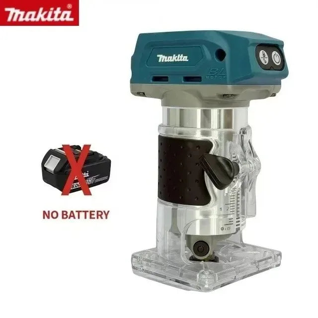 Makita DRT50 Cordless Trimmer Rechargeable Trimming Machine Brushless Slotting Tool Milling Woodwork Engraving Machine