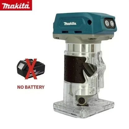 Makita DRT50 Cordless Trimmer Rechargeable Trimming Machine Brushless Slotting Tool Milling Woodwork Engraving Machine