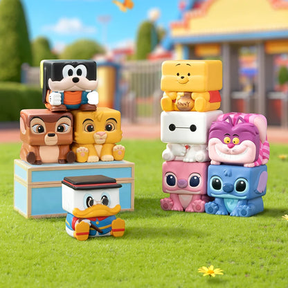 POP MART Disney Classics POP CUBE-3 Series Figures 1PC/9PCS POPMART Blind Box Cute Figurine Toy Action Figure