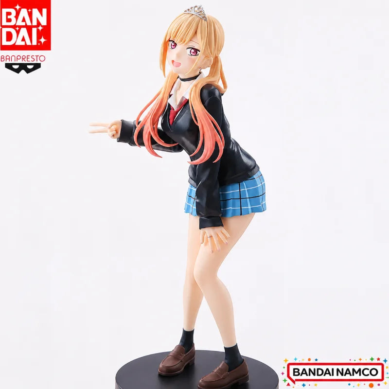 In Stock Bandai Original Banpresto My Dress Up Darling Marin Kitakawa Action Figure Model Doll Brand New Boxed Anime Characters