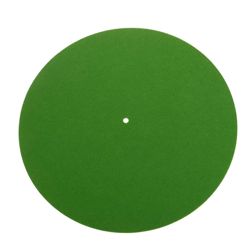(BBQ4)1PC Slip Mat Felt Turntable Platter Mat For LP Vinyl Record Audio Replacement DIY Accessory Audiophile Thick Turntable Mat