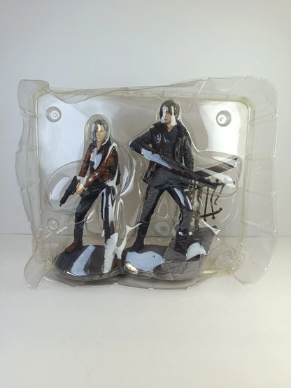 21cm Resident Evil Action Figures Leon And Grace GK Statue Decorative Figures