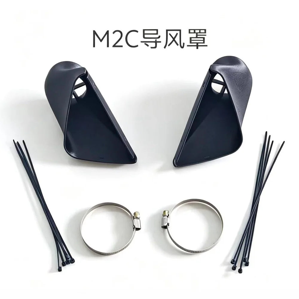 FOR BMW F87 M2 M2C Front bumper plastic air scoop inlet brake caliper brake heat dissipation deflector air duct