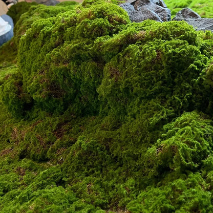 Simulation Artificial Moss False Grass Carpet, Bionic Lawn Paving Accessory, DIY Micro Landscape Decor for Bonsai Indoor Outdoor
