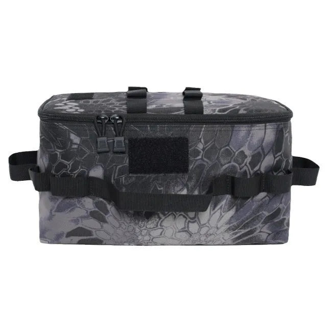 Outdoor Camping Gas Tank Storage Bag Large Capacity Ground Nail Tool Bag Gas Canister Picnic Cookware Utensils Kit Bag