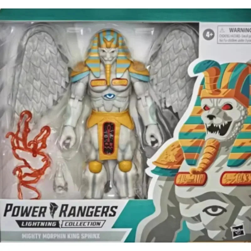 Newly-made， Hasbro Power Rangers Lightning Collection Monsters Mighty Morphin King Sphinx Action Toy Figure Collection