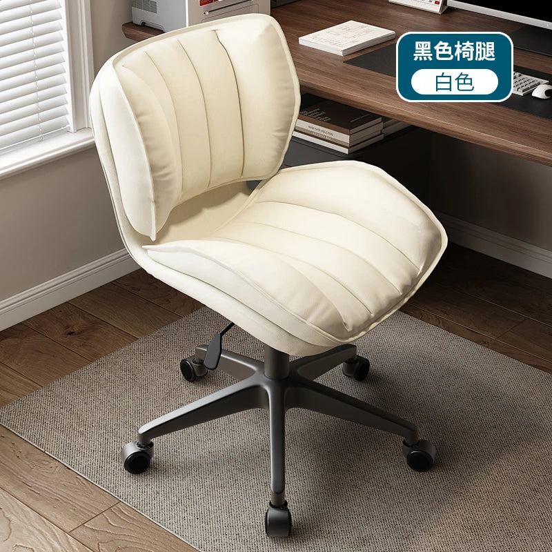 Lumbar Cushion Design Office Chair Luxairy Designer Relaxing Rolling Office Chair Stool Swivel Sillas De Oficina Home Furniture