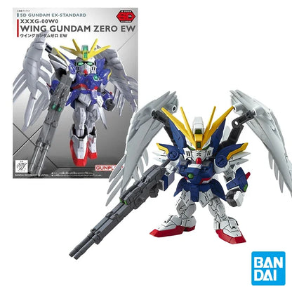 Bandai GUNDAM Action Figure SDEX Series Model Kit RX-78-2 Aile Strike Exia 00 Gundam Unicorn Astray Red Frame Barbatos Model