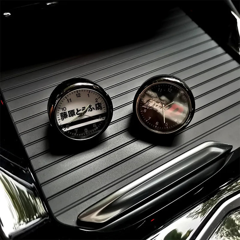 Initial D Fujiwara Tofu Shop Car Clock Aromatherapy Diffuser Anime JDM Car Interior Accessories Dashboard Air Vent Decoration