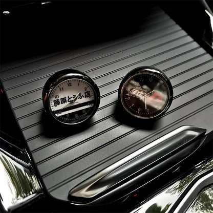 Initial D Fujiwara Tofu Shop Car Clock Aromatherapy Diffuser Anime JDM Car Interior Accessories Dashboard Air Vent Decoration