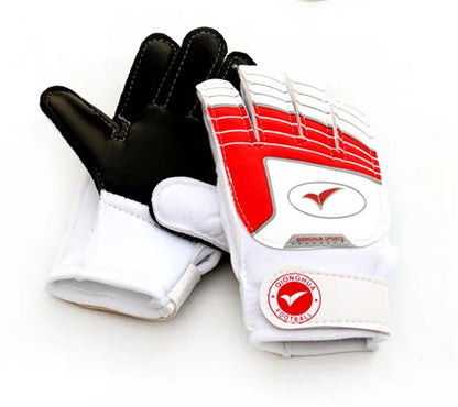 3 4 5 6 7 Kids Soccer goalkeeper gloves for kids Football latex goalie gloves Children Various Size professional sports gloves