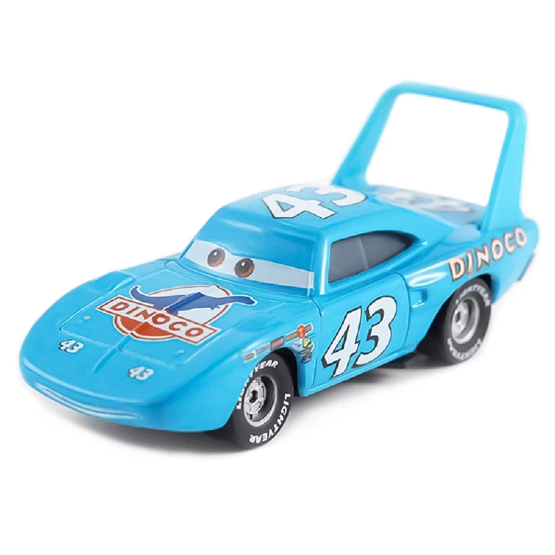 Pixar Cars 3 Lightning McQueen Jackson Storm Anime Cartoon Characters Alloy Diecast Model Toy Cars Fire Engine Children's Gifts