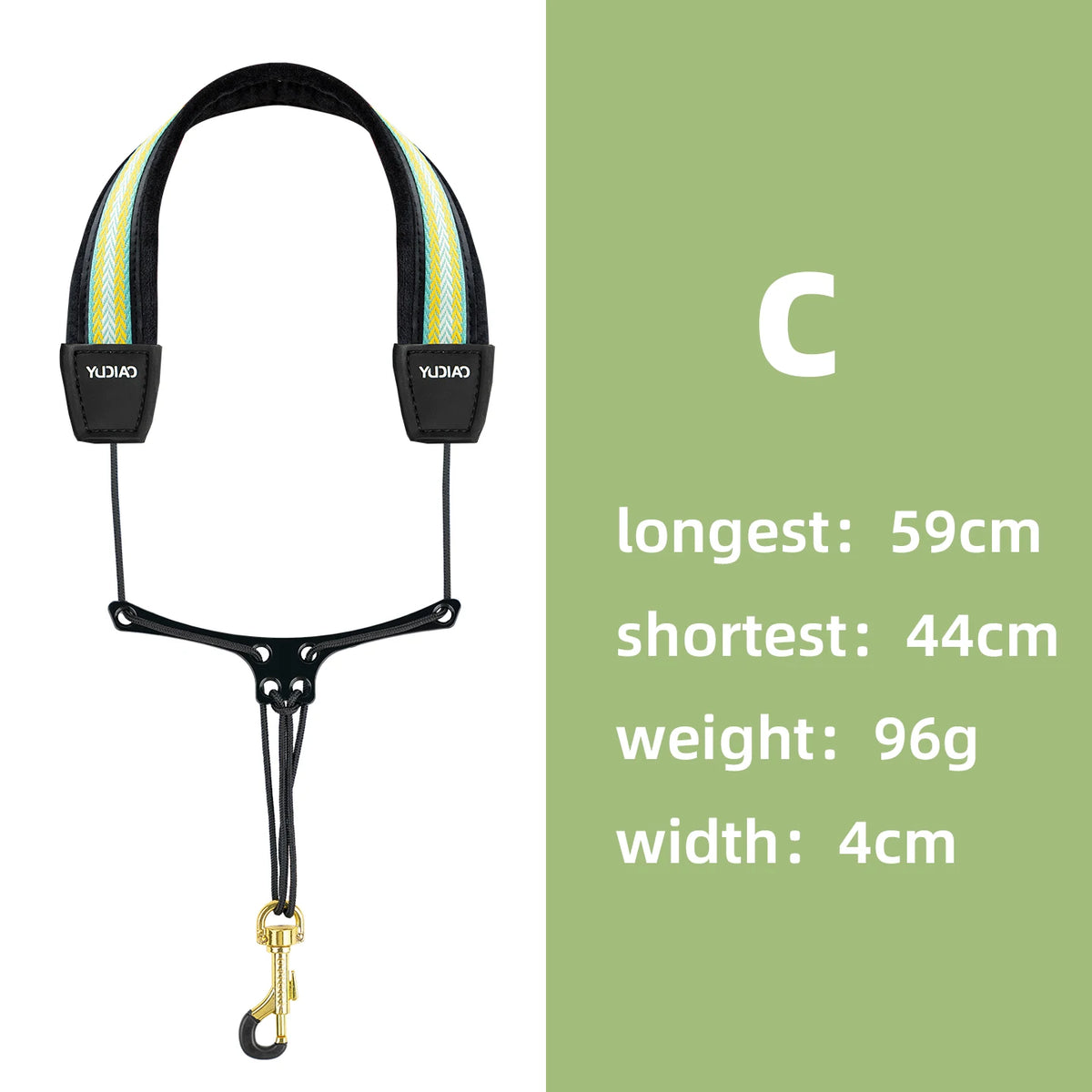 New Model Tenor Saxophone Neck Strap, Electric Wind Instrument Strap, Pressure-Reducing Strap for Adults and Children