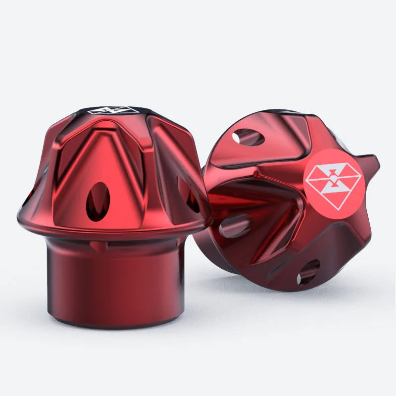 1Pair Aluminum Alloy Valve Caps Tire Valve Caps Automobile Tire Caps Anti-Leak Valve Suitable For Motorcycles Car Bicycles