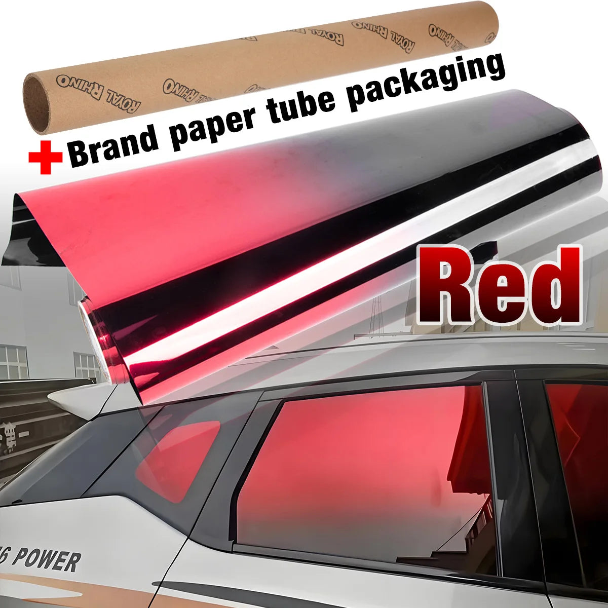 1/3M Car Gradient Car Film Frontside Side Windshield UV Protected Heat Insulation Color Change Film Exterior Accessories