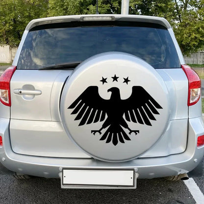 New Syria Eagel Stickers Decals Waterproof Decor for Bumper Rear Windshield Window, Wall Decal