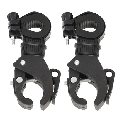 2 Sets Cane Holder 360 Degrees Rotating Universal Crutch Walking Stick Bracket Accessories for Wheelchair