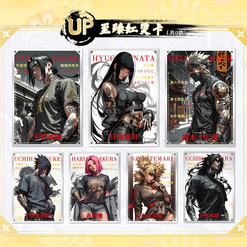 2026 New Naruto Card Edition Legacy of Fire Goddess of Sexiness Card Rare Anime Game Collectible Cards Children Toy Holiday Gift