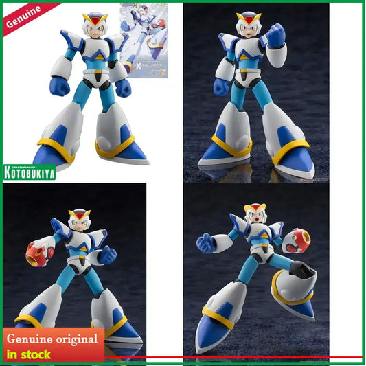 Kotobukiya Rockman X Full Armor Model Kit Official Licensed Mega Man X Action Figure Assembly Toy Collectible Display Gift