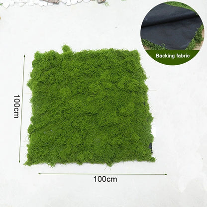 Simulation Artificial Moss False Grass Carpet, Bionic Lawn Paving Accessory, DIY Micro Landscape Decor for Bonsai Indoor Outdoor