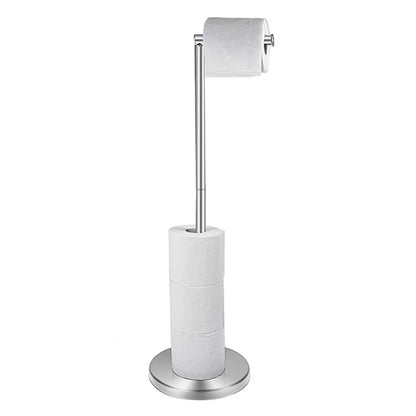 Toilet Paper Holder ﻿Aluminum Alloy Wall-Mounted Toilet Roll Holder Storage Toilet Paper Dispenser Bathroom Kitchen Towel Rack