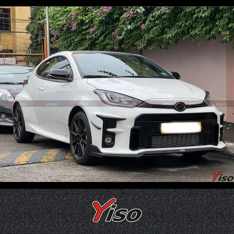 Suitable for YARIS GR MXPA12 TOMS Front Spoiler Modified Encirclement Carbon Fiber TOMS Front Lip