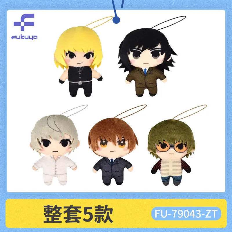 In Stock Fukuya Death Note Volume 2 Mello Collectible Kawaii Doll Toys Bag Charm Bag Decoration Gifts For Anime Fans