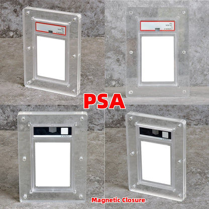 PSA BGS CSG CGC SGC Graded Slab Guard Case Magnetic Holder Protector Display Storage Box Frame for Pokemon NBA TCG Trading Cards
