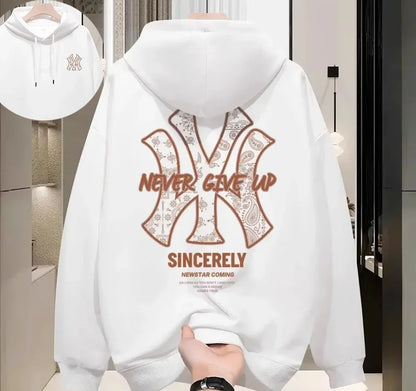 2026 Couple Collection - New Men's Hoodie for Autumn_Winter - American Retro Style
