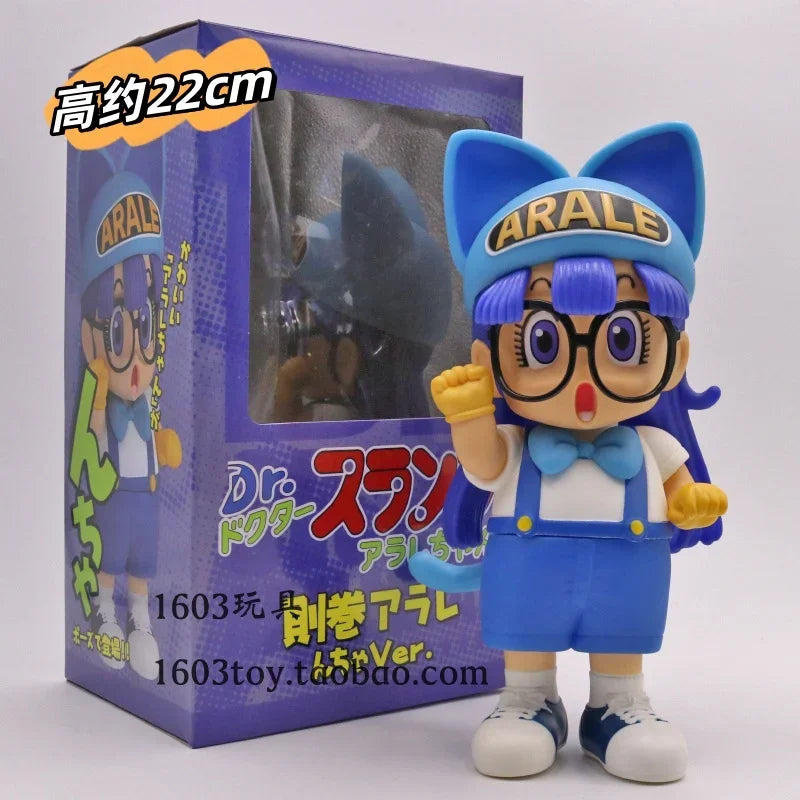 Dr. Slump Anime Figure Arale New Year Birthday Gift Toys Collectible Animation Cartoon Pvc Material Model Toys Decoration