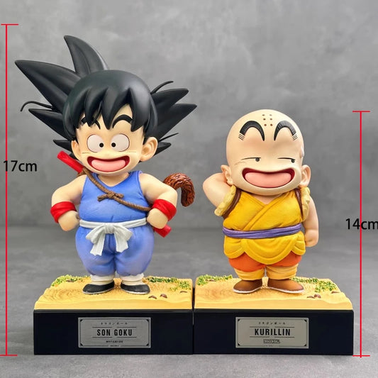Product Name:17cm Dragon Ball Anime Figures Child Sun Goku Child Kuririn  Action Figure Statue Model Doll Collection Toys Gifts