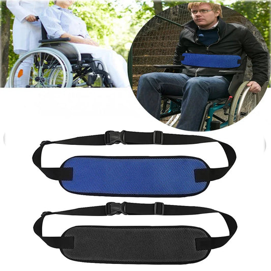 Adjustable Wheelchair Positioning Belt Breathable Anti Fall Safety Strap Lap Support Harness for Elderly Disabled Home Care Use