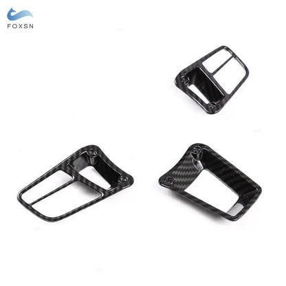 Car Interior Steering Wheel Cover Carbon Fiber For Porsche Panamera  Macan 2014-2020 Cayenne 2015-2020 718 911 918 2012-2015